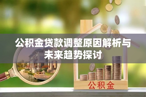 湖北公积金贷款调整原因解析与未来趋势探讨
